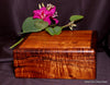 Jewelry or Valet box for men Hawaiian koa wood by Salter Fine Cutlery