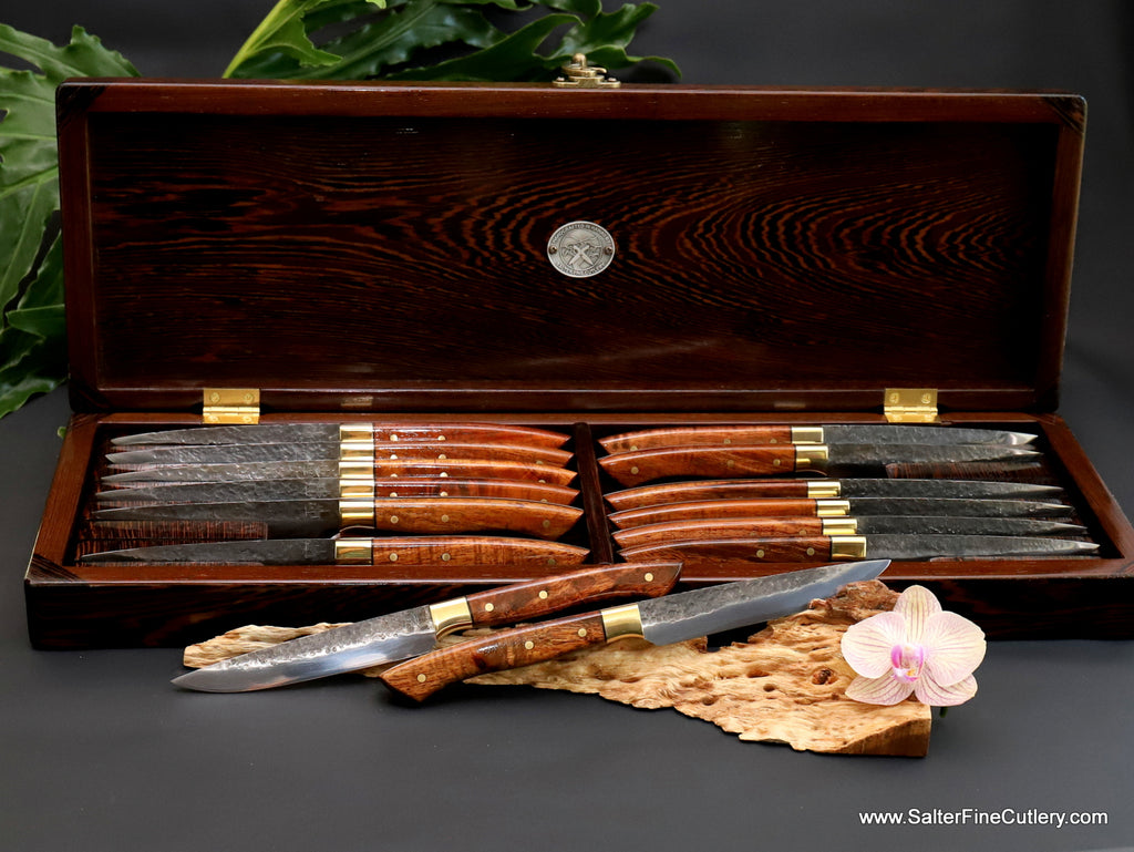 Introducing our new 'Dragon' series steak knives from Salter Fine Cutlery