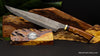 240mm clip point carving knife with artist-series handle by SalterFineCutlery of Hawaii