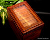 Pen Box downward detail view display lid handcrafted by SalterFineCutlery custom woodworking