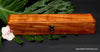 Keepsake box golden curly koa wood to hold a single carving knife handcrafted by Salter Fine Cutlery