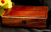 Small keepsake box handcrafted of exotic Hawaiian woods by Salter Fine Cutlery and woodworking