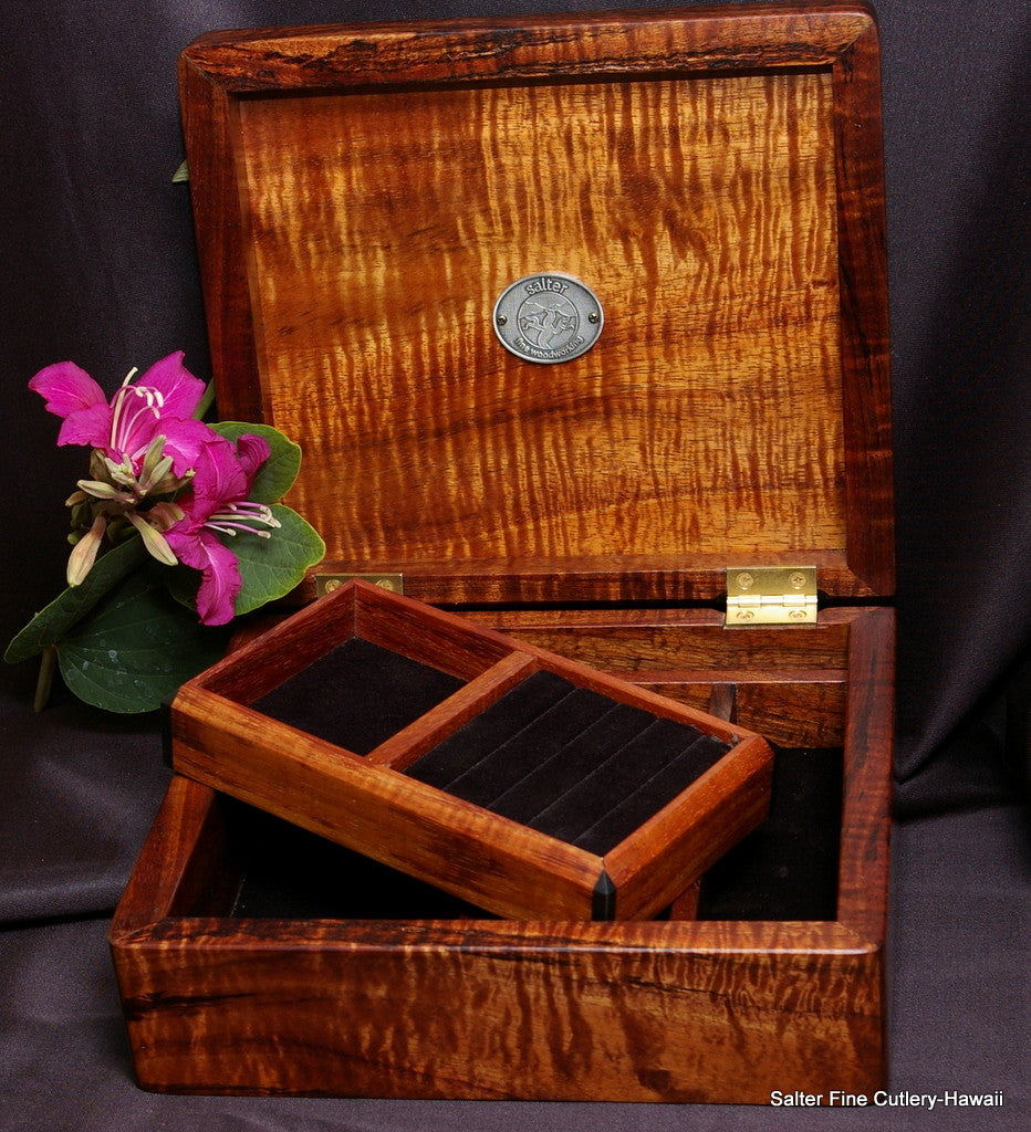 Salter Fine Cutlery - Custom Men's Jewelry or Valet Boxes