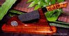 Knife stand custom designs by Salter Fine Cutlery of Hawaii