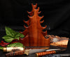 Original design pagoda stand from Salter Fine Cutlery creator of custom knife storage systems and display stands
